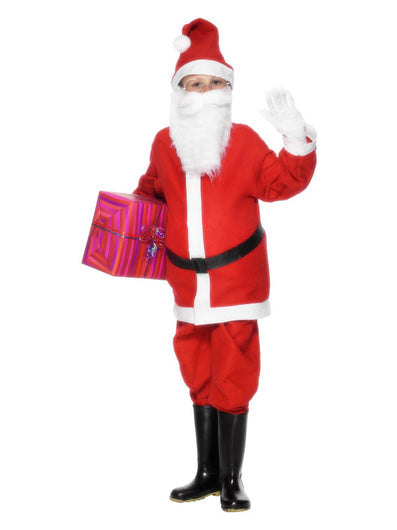 Santa Boy Costume, Red