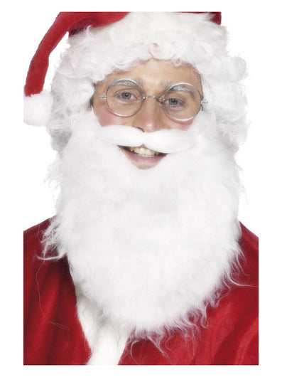 Santa Beard, White