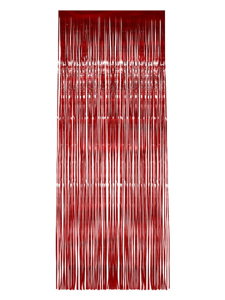 Shimmer Curtain, Red