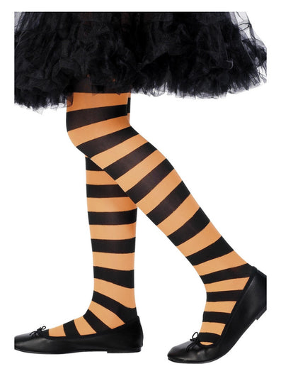 Tights, Orange & Black