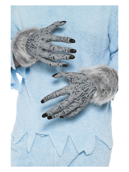 Werewolf Furry Hands, Grey