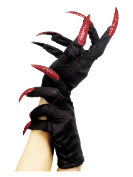 Halloween Gloves, Black