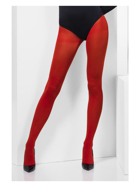 Opaque Tights, Red