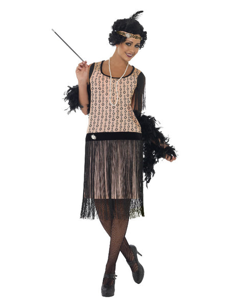 20s Coco Flapper Costume, Pink