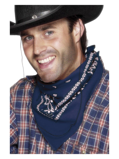 Cowboy Bandana, Blue