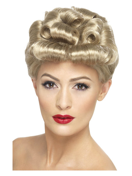 40s Vintage Wig, Blonde