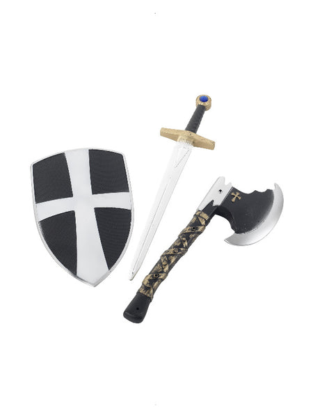 3 Piece Crusader Set, White