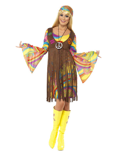 60s Groovy Lady, Brown