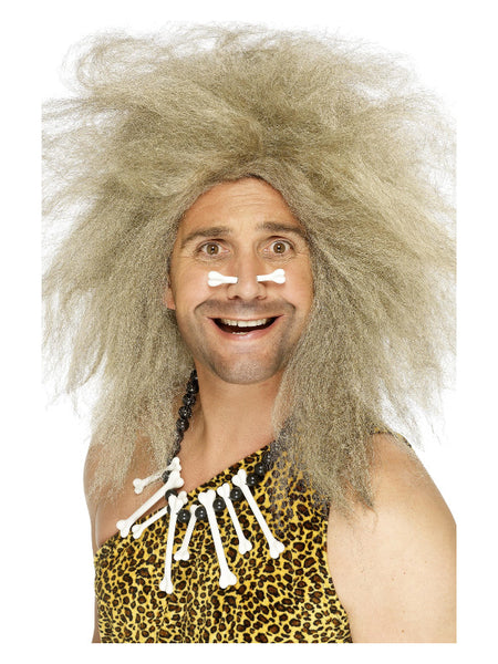 Crazy Caveman Wig, Blonde