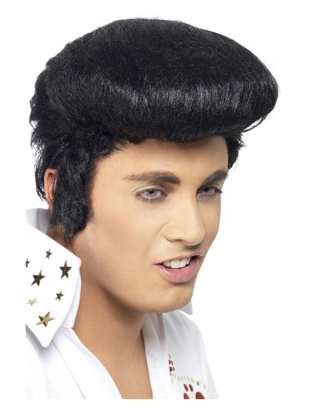 Elvis Deluxe Wig, Black