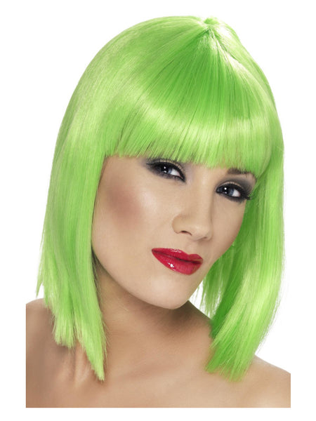 Glam Wig, Neon Green