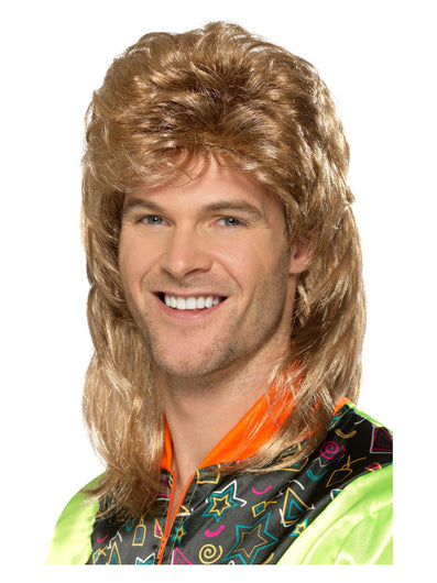 Mullet Wig, Brown