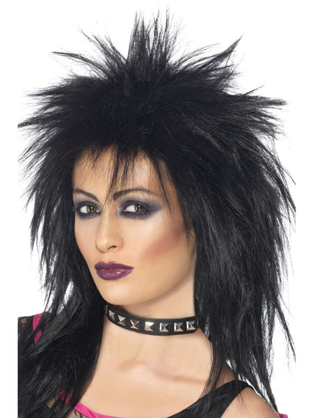 Rock Diva Wig, Black