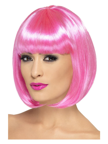 Partyrama Wig, 12 inch, Pink