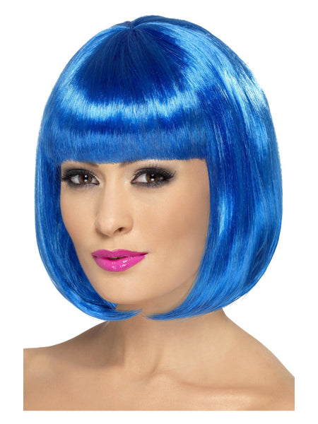 Partyrama Wig, 12 inch, Blue