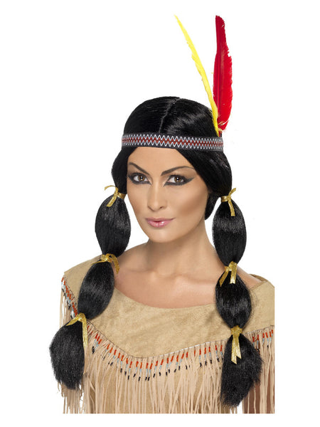 Native American Inspired Wig, Black