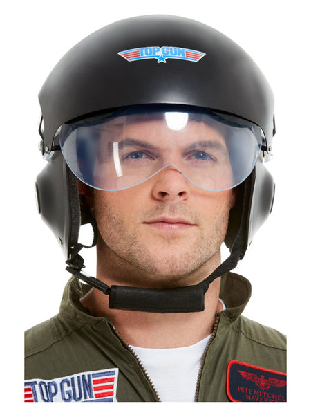 Top Gun Deluxe Helmet, Black