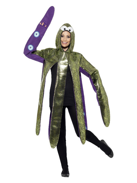 Octopus Costume, Foam Bonded, Purple