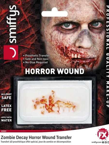 Horror Wound Transfer, Zombie Decay, Red
