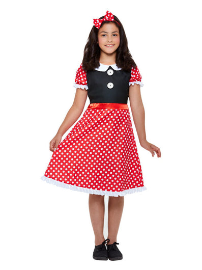 Cute Mouse Costume, Red & White