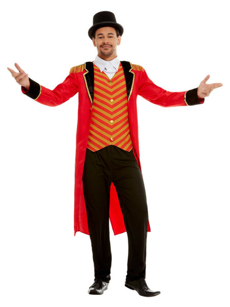 Deluxe Ringmaster Costume, Red