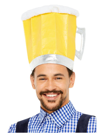 Beer Festival Beer Hat, Yellow
