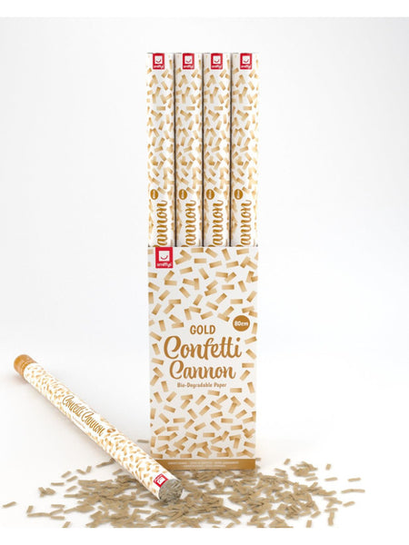 80cm Confetti Cannon, Gold
