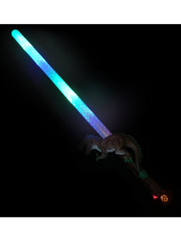 LED Light Up Dinosaur Sword