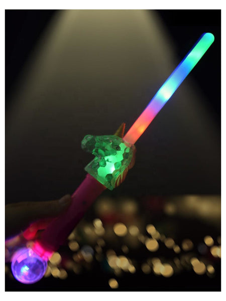 LED Light Up Unicorn Wand