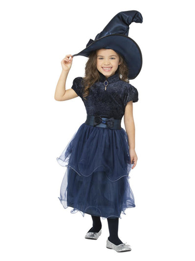 Deluxe Midnight Witch Costume, Blue