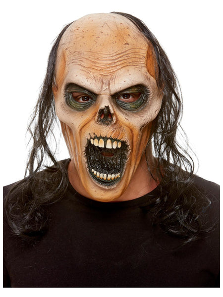 Zombie Latex Mask, Brown