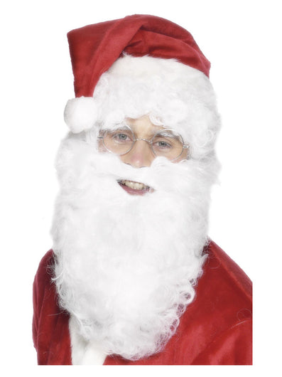 Santa Beard, White