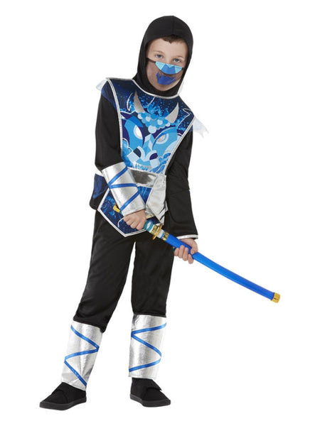 Ninja Warrior Costume, Blue