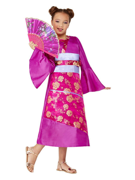 Geisha Costume, Purple