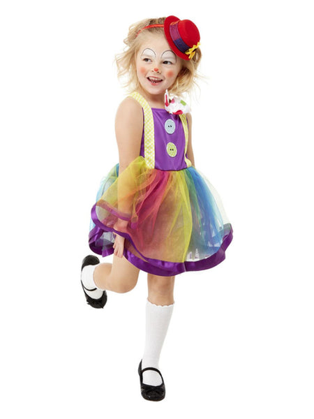Toddler Clown Costume, Purple
