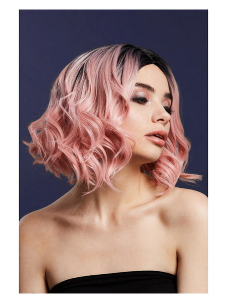 Fever Kourtney Wig, Two Toned Blend, Baby Pink