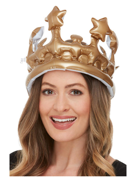 Inflatable Crown, Gold