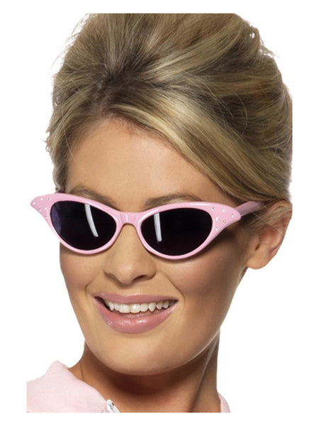 Flyaway Style Rock & Roll Sunglasses, Pink