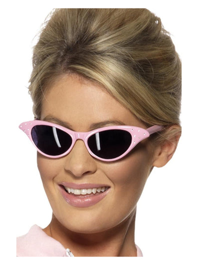 Flyaway Style Rock & Roll Sunglasses, Pink
