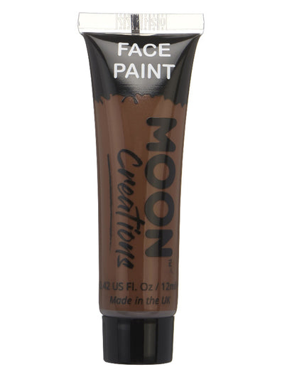 Moon Creations Face & Body Paint, Brown