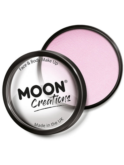 Moon Creations Pro Face Paint Cake Pot, Light Pink