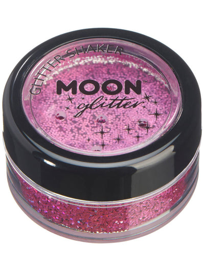 Moon Glitter Holographic Glitter Shakers, Pink