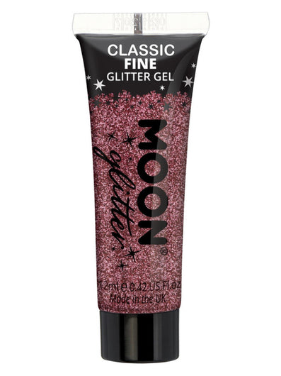 Moon Glitter Classic Fine Glitter Gel, Pink
