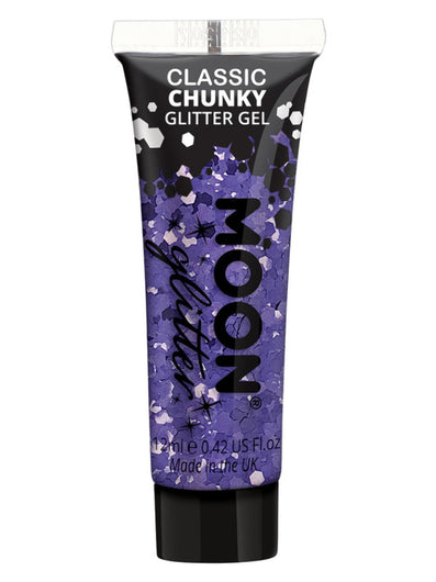Moon Glitter Classic Chunky Glitter Gel, Lavender