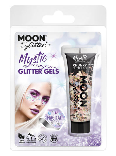 Moon Glitter Mystic Chunky Glitter Gel, Clamshell