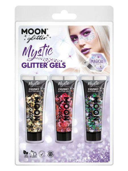 Moon Glitter Mystic Chunky Glitter Gel, Clamshell