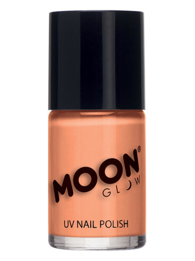 Moon Glow Pastel Neon UV Nail Polish, PastelOrange