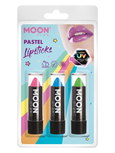 Moon Glow Pastel Neon UV Lipstick,
