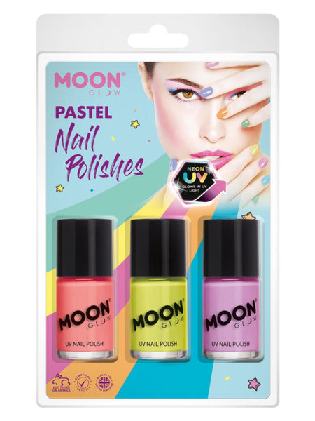 Moon Glow Pastel Neon UV Nail Polish,