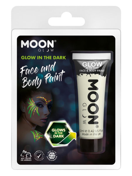 Moon Glow - Glow in the Dark Face Paint, Invisible